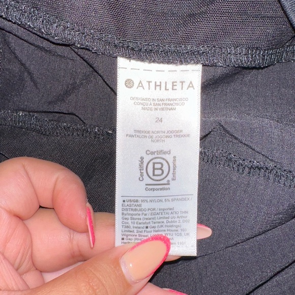 ATHLETA TREKKIE NORTH JOGGER SZ 24 #S3 - Picture 5 of 5